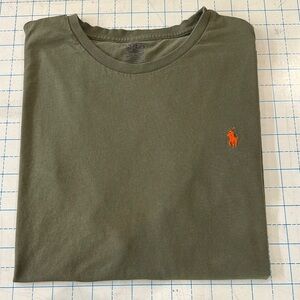 Polo by Ralph Lauren Green and Orange Short Sleeve Tee Men’s size 2 XL